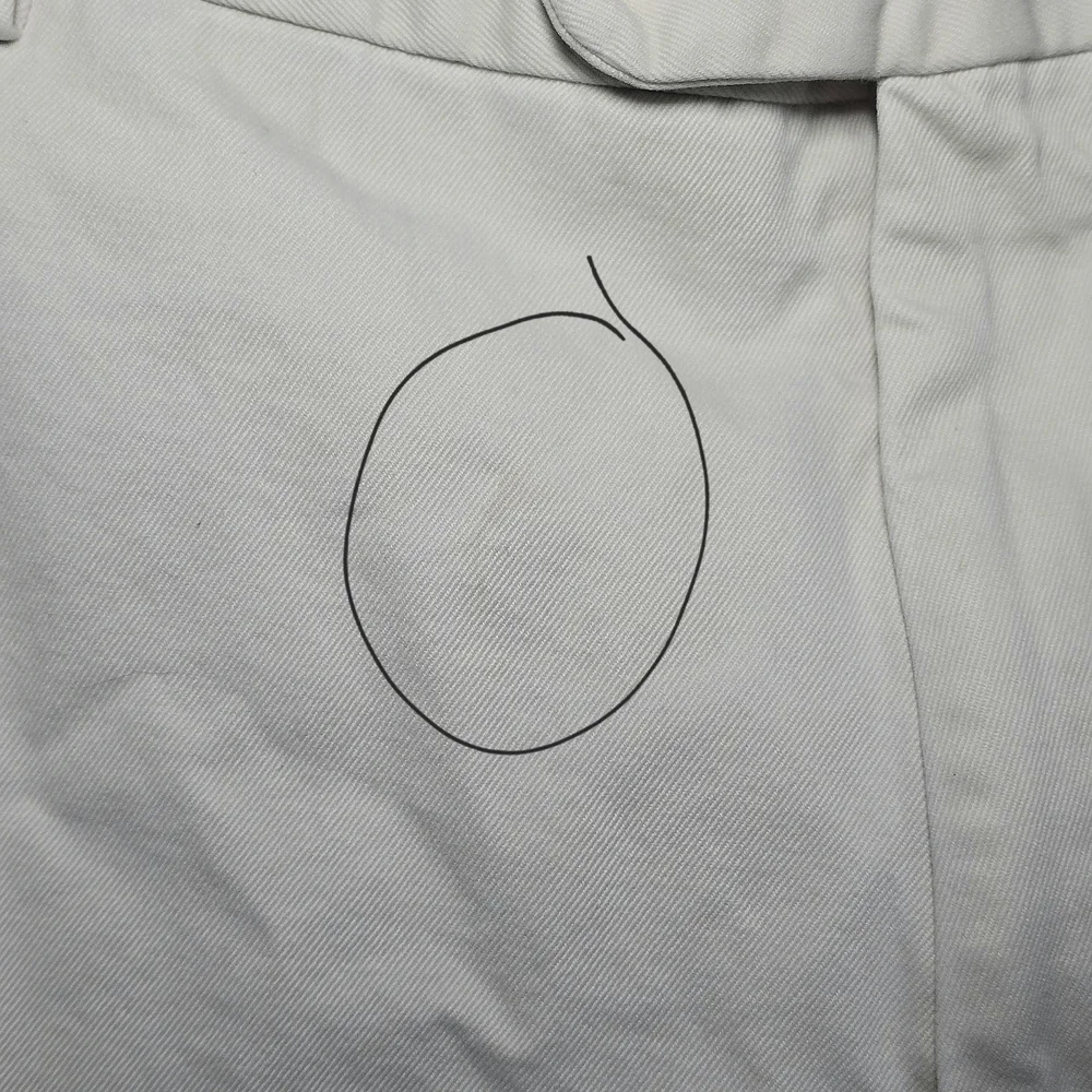 Peter Millar Wicking Golf Chino Casual Shorts Men's‎ Size 36 Ivory